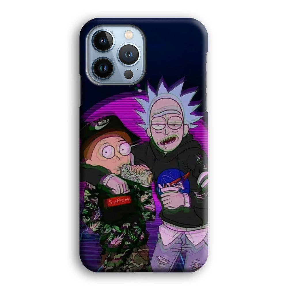 Rick and Morty Hypebeast iPhone 13 Pro Max Case