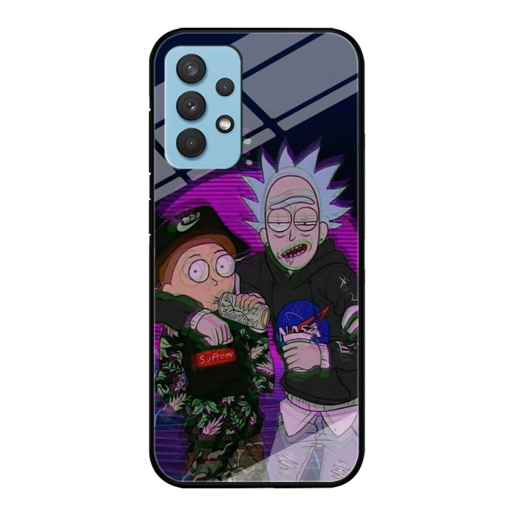 Rick and Morty Hypebeast Samsung Galaxy A32 Case