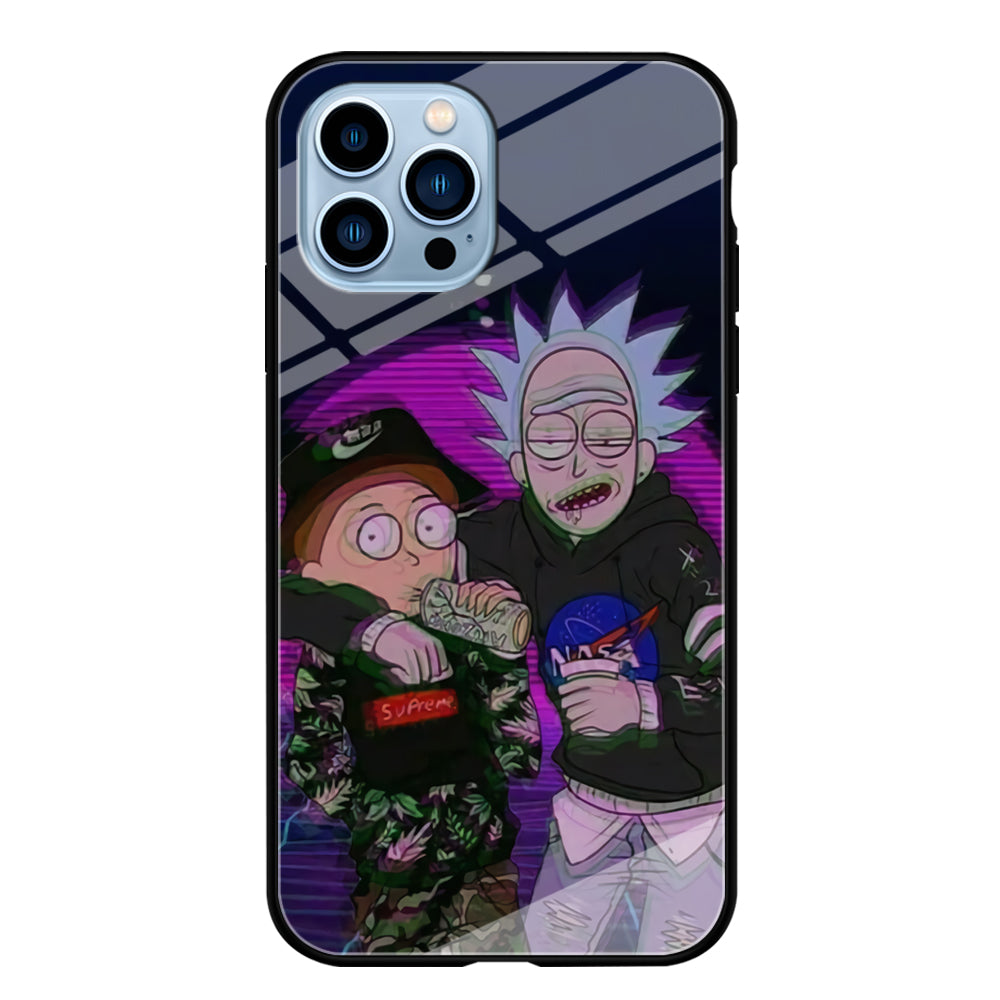 Rick and Morty Hypebeast iPhone 13 Pro Max Case