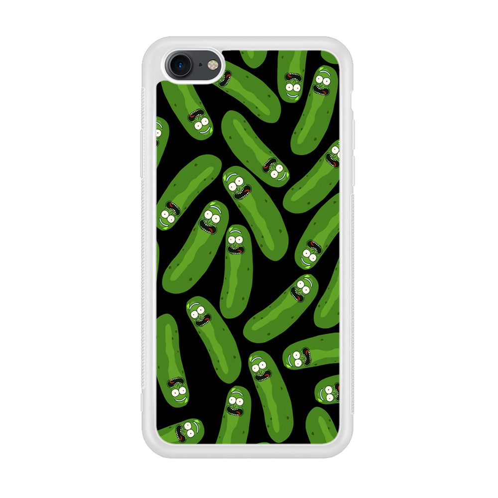 Rick and Morty Patern Pickle iPhone 8 Case