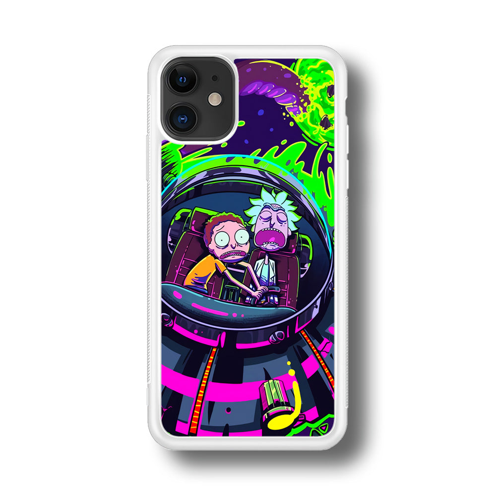 Rick and Morty Space Gate iPhone 11 Case