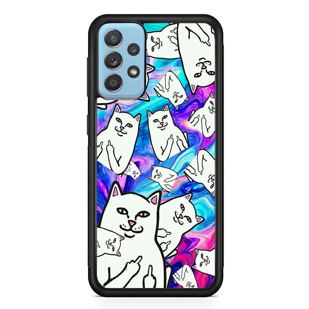 Rip N Dip Collage in Marble Samsung Galaxy A72 Case
