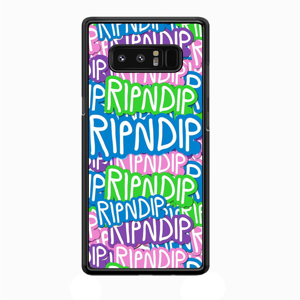 Rip N Dip Colour Of Words Samsung Galaxy Note 8 Case - Carneyforia