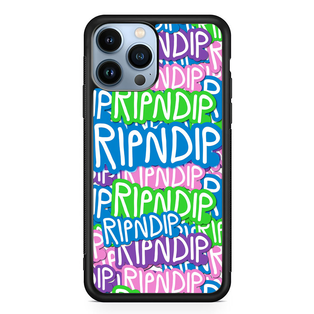 Rip N Dip Colour Of Words iPhone 13 Pro Max Case - Carneyforia