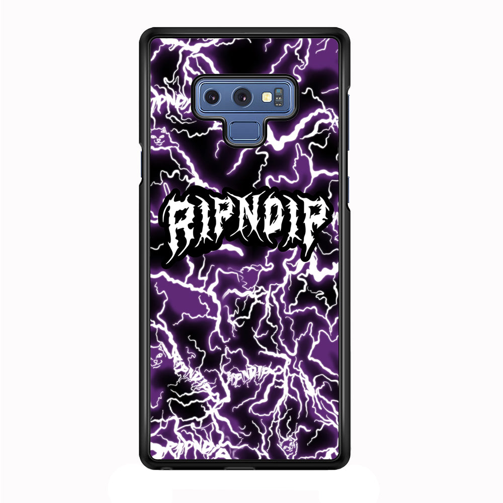 Rip N Dip Storm Light Word Samsung Galaxy Note 9 Case - Carneyforia