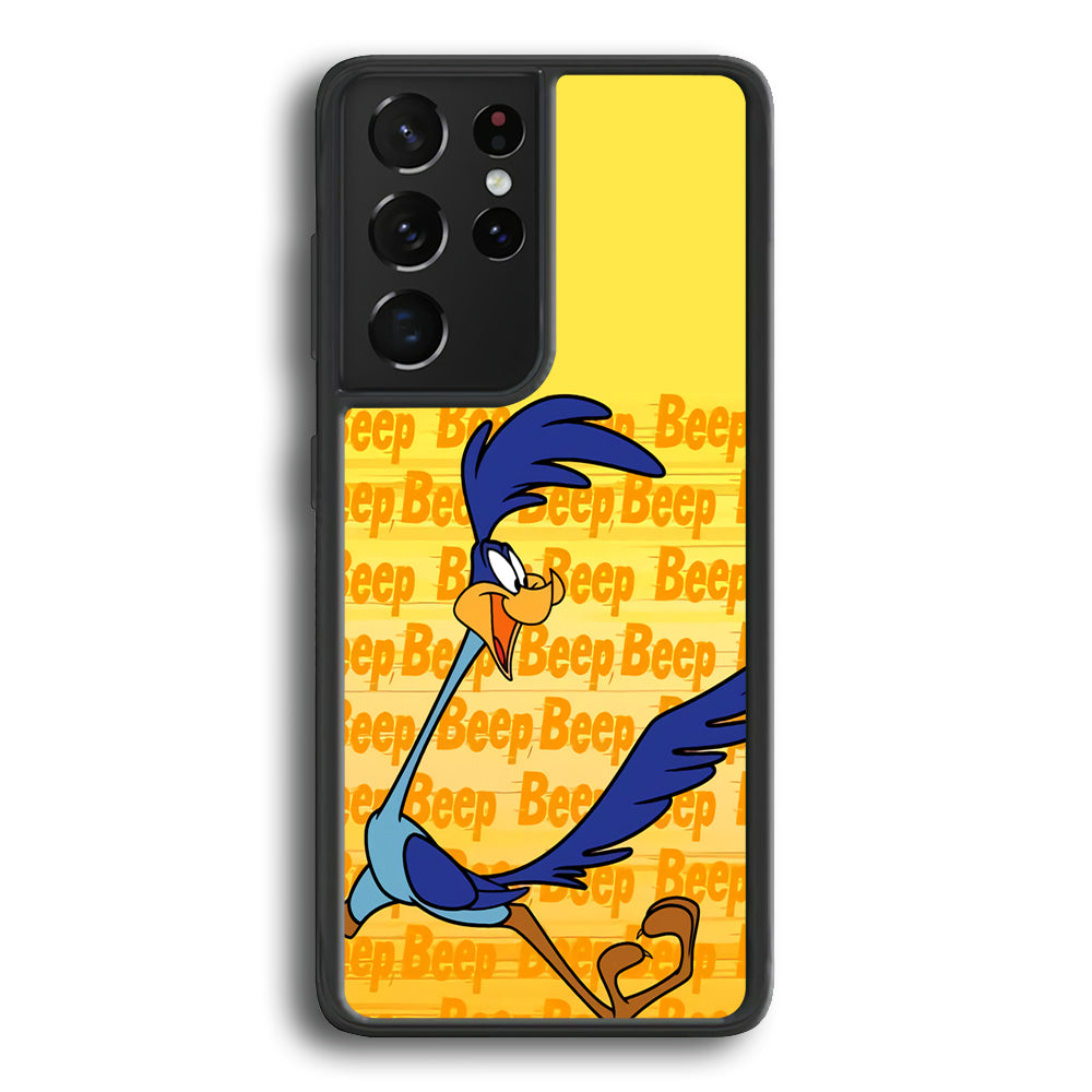 Road Runner Beep Beep Samsung Galaxy S21 Ultra Case - Carneyforia