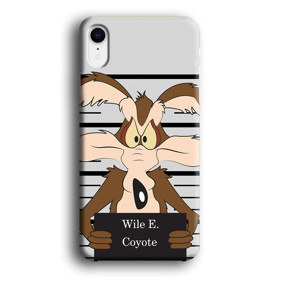 Road Runner Wile E Coyote Get Caught iPhone XR Case