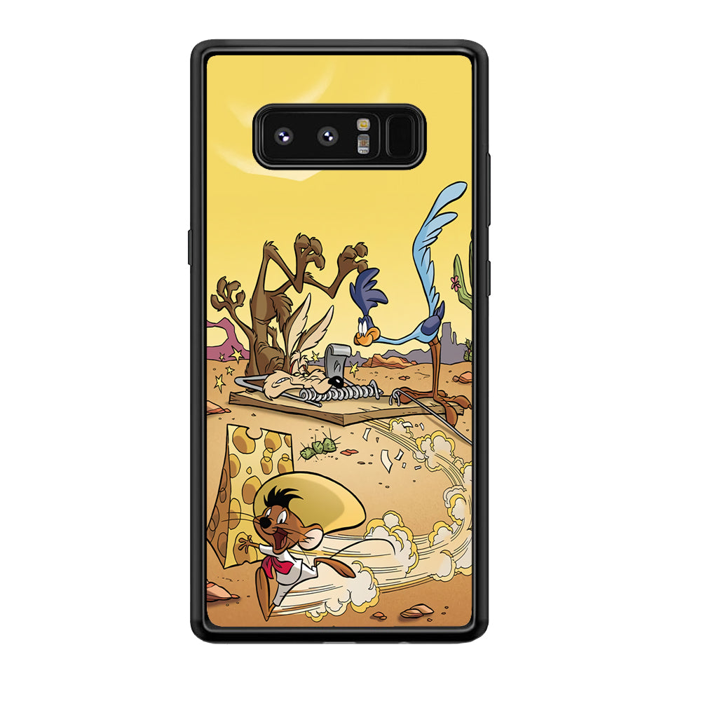 Road Runner Wile E Coyote Trapped Samsung Galaxy Note 8 Case