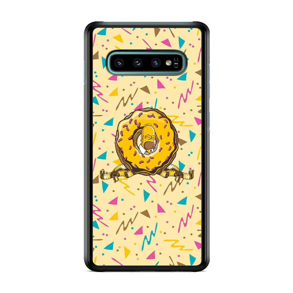 Roar of Homer Simpson Samsung Galaxy S10 Case