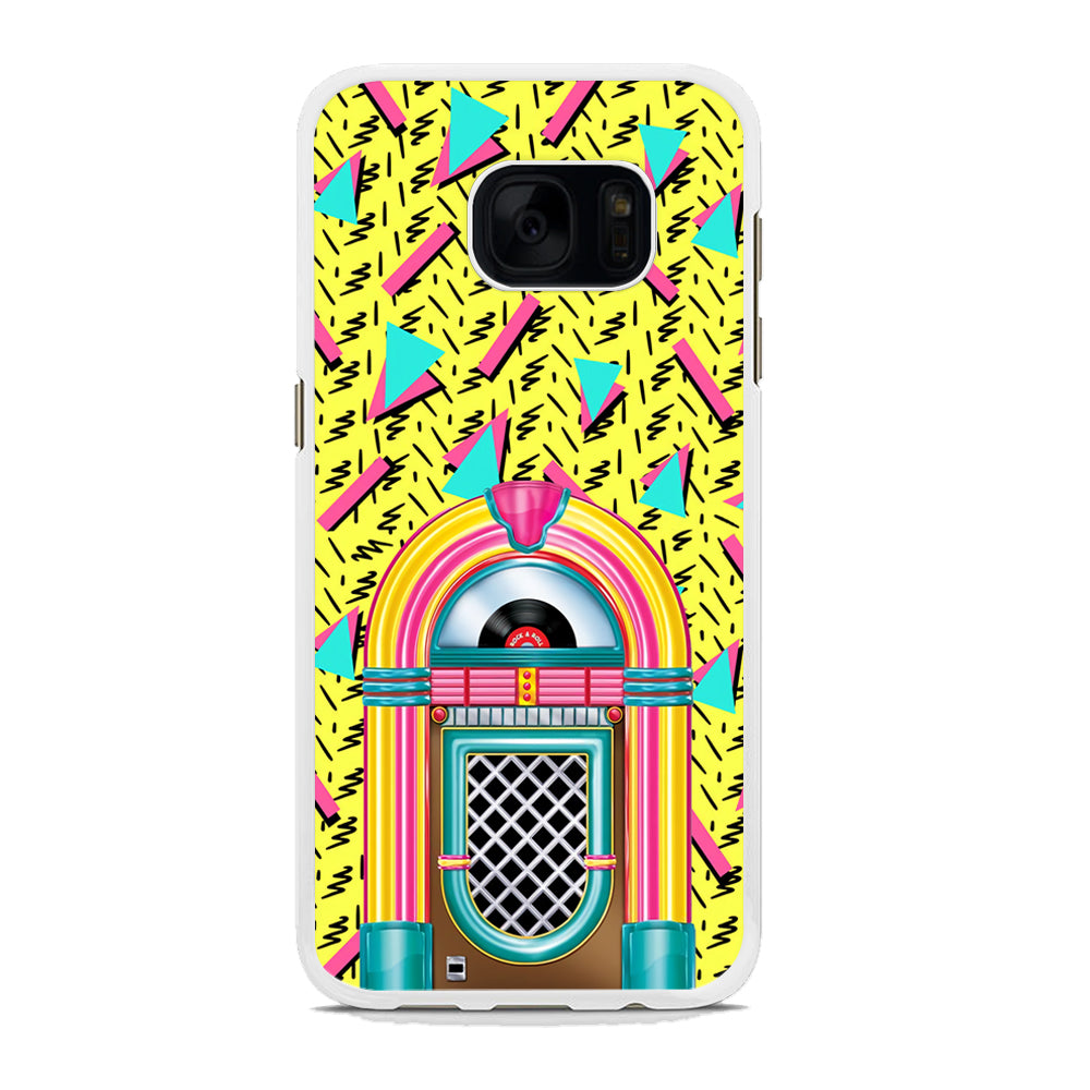 Rock and Roll Music Box Samsung Galaxy S7 Edge Case