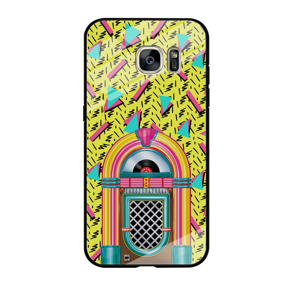 Rock and Roll Music Box Samsung Galaxy S7 Edge Case