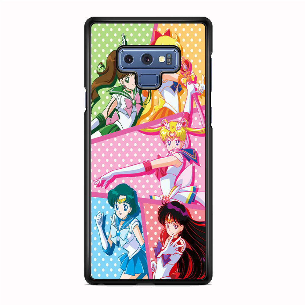 Sailor Moon Team Character Samsung Galaxy Note 9 Case