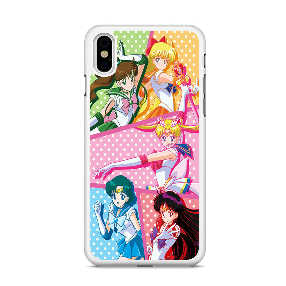 Sailor Moon Team Character iPhone X Case