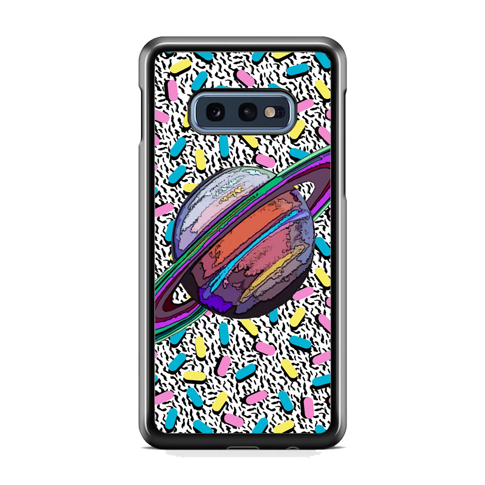Saturnus Ring of Rainbow Samsung Galaxy S10E Case