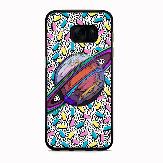 Saturnus Ring of Rainbow Samsung Galaxy S7 Case