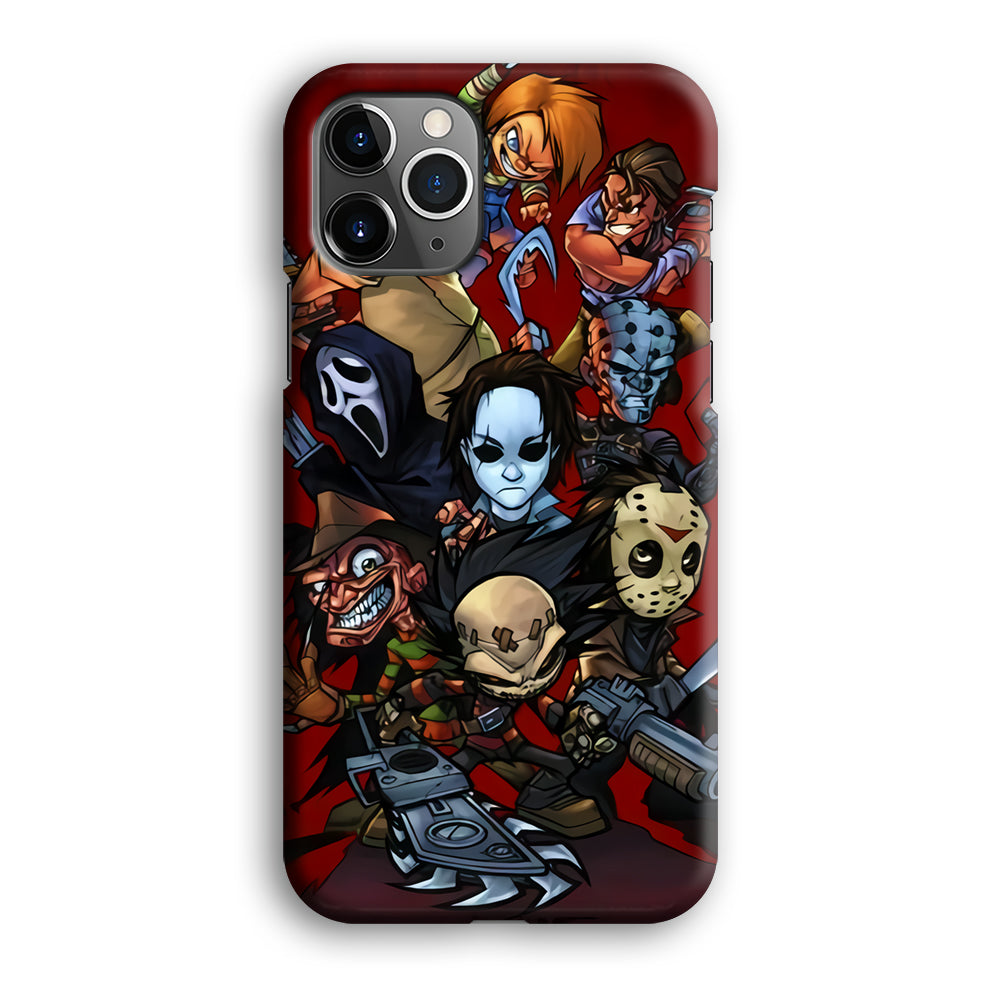 Scream Movie Collage Character iPhone 12 Pro Case