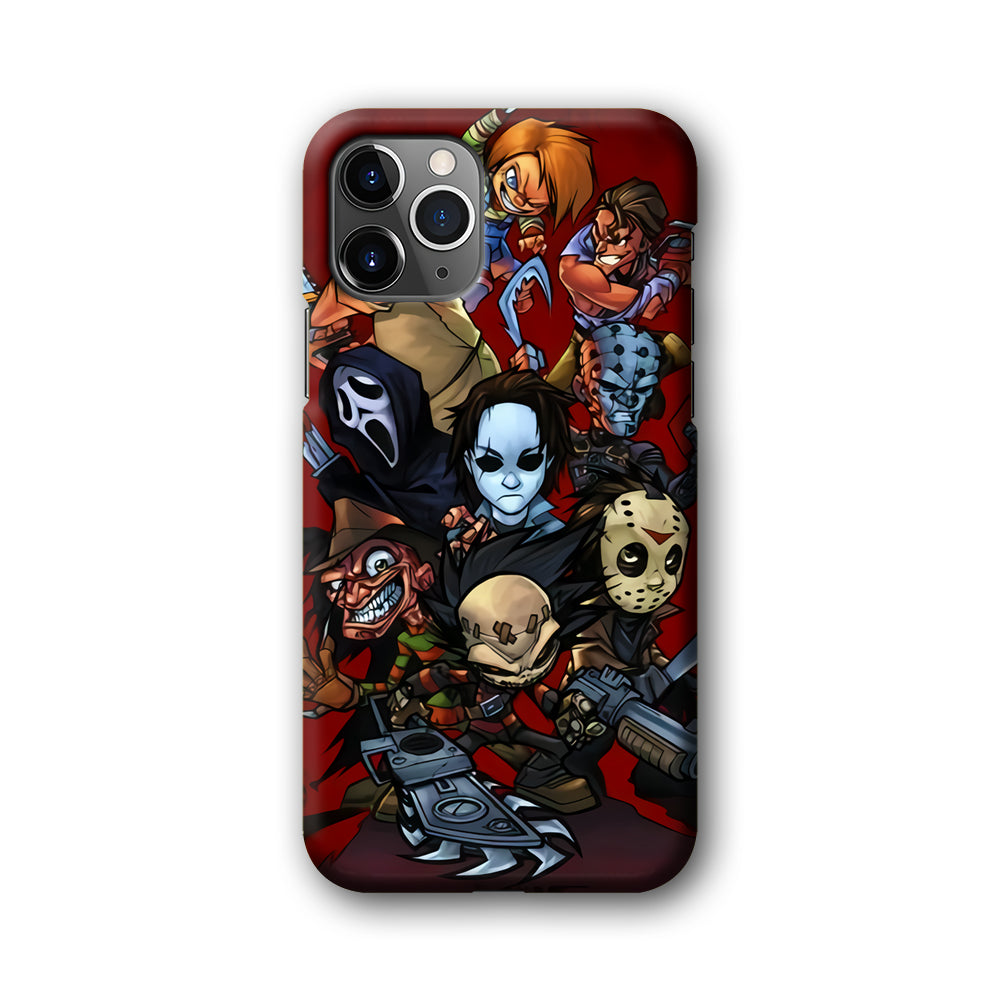 Scream Movie Collage Character iPhone 11 Pro Max Case