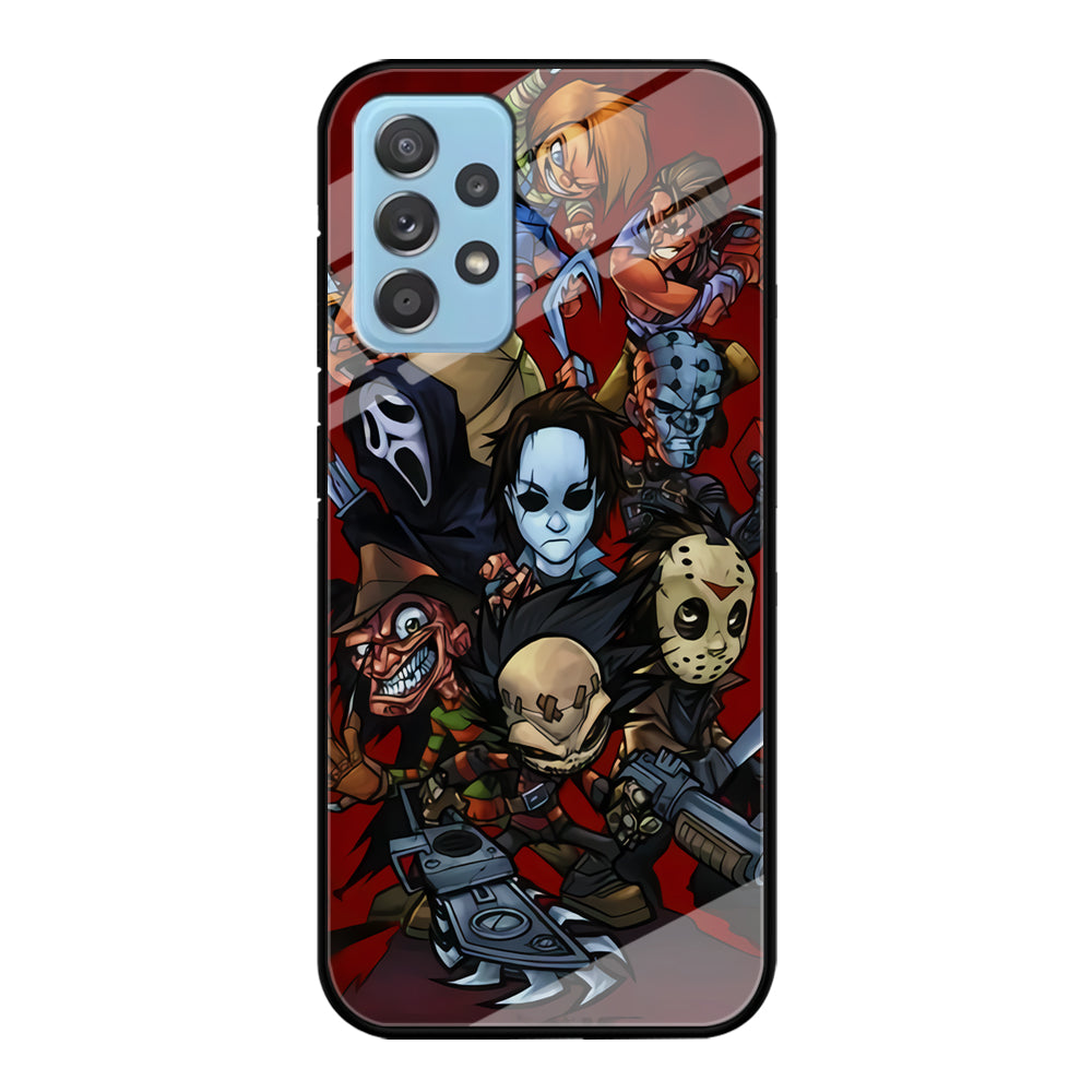 Scream Movie Collage Character Samsung Galaxy A52 Case