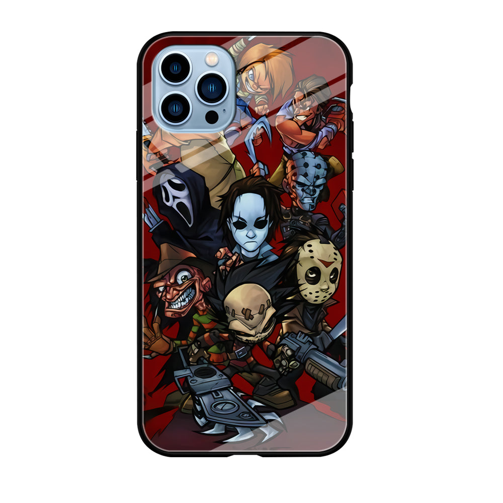Scream Movie Collage Character iPhone 12 Pro Case