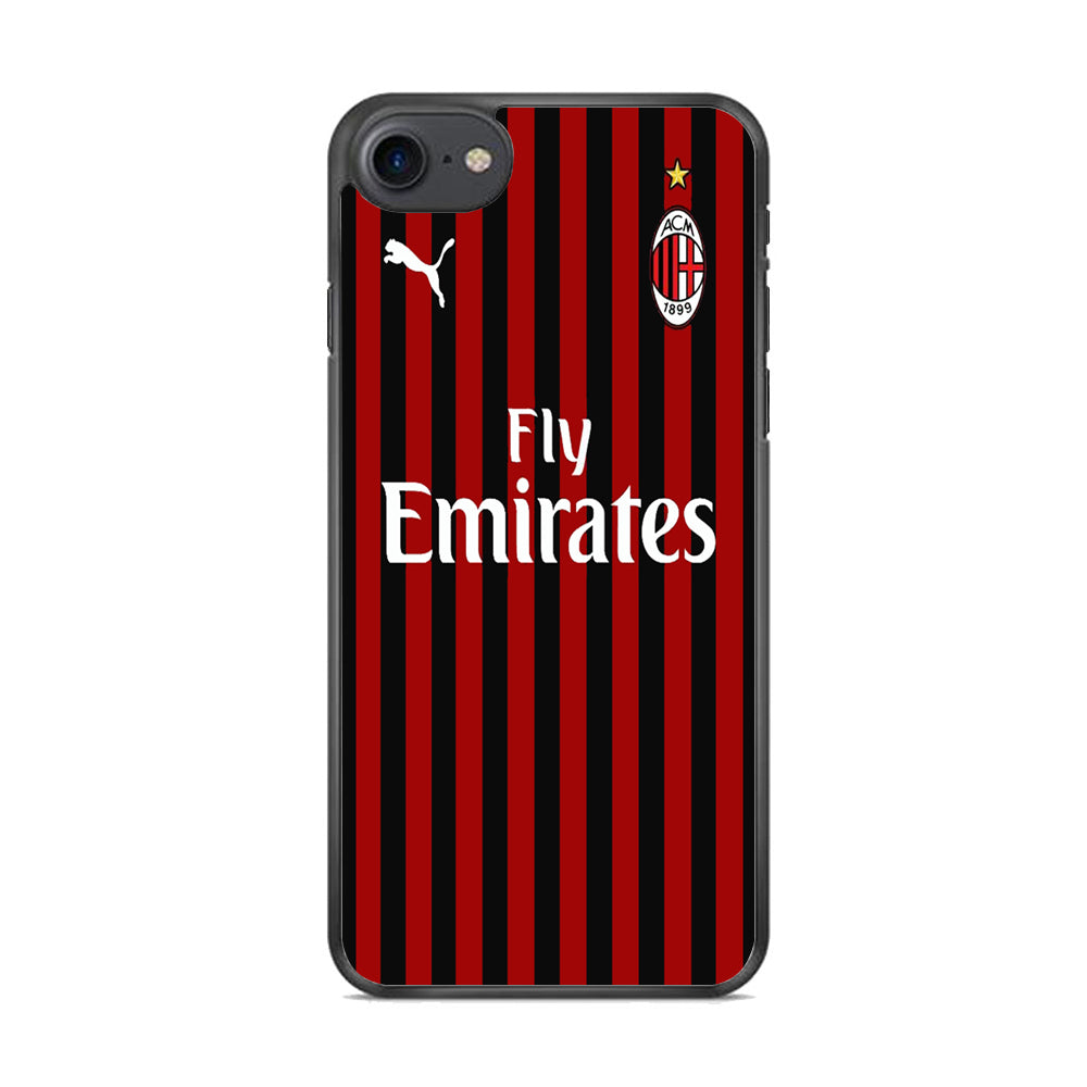 Serie A AC Milan Jersey iPhone 8 Case