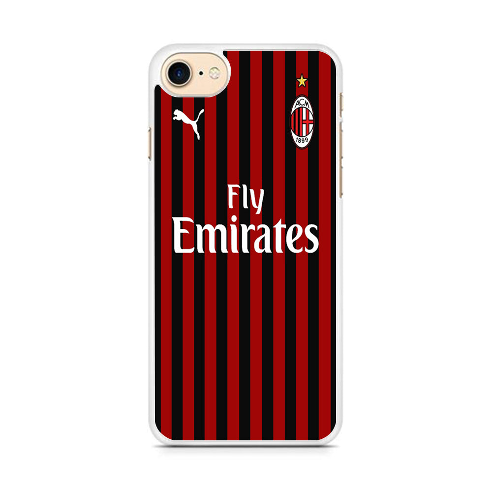 Serie A AC Milan Jersey iPhone 8 Case