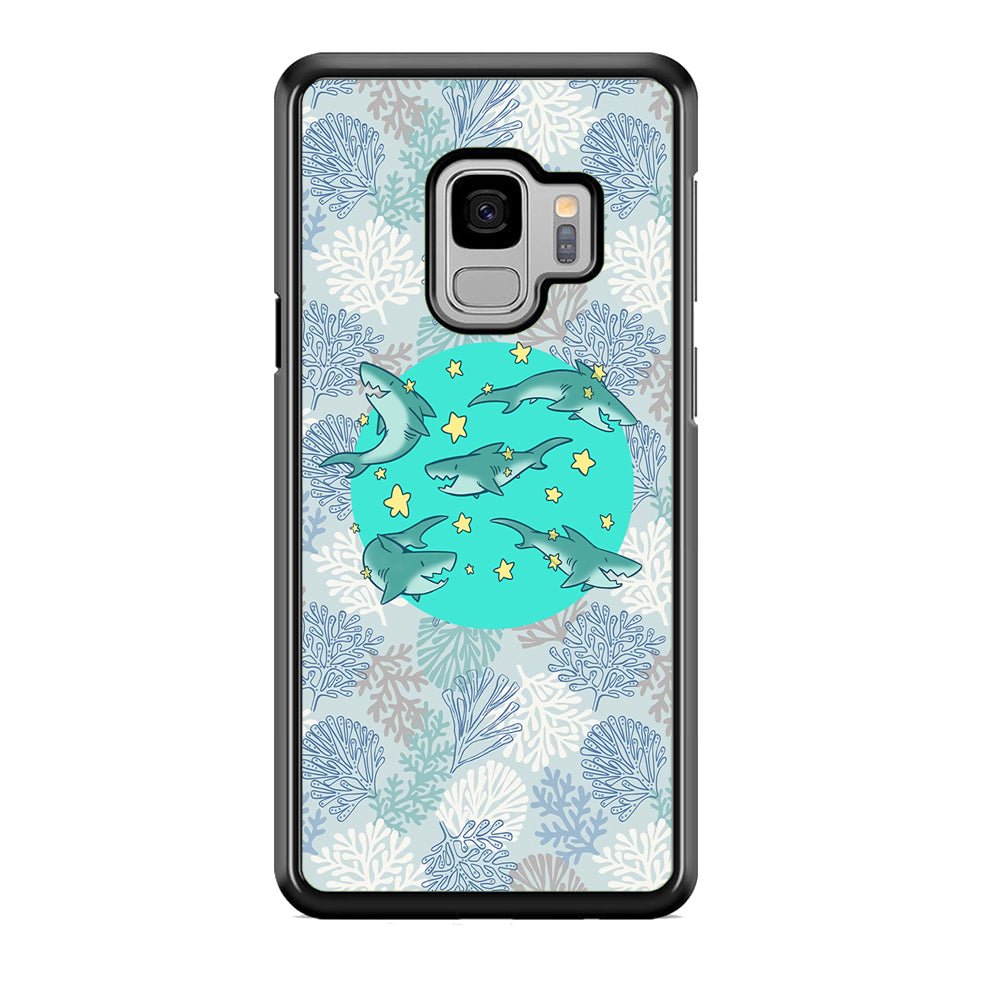 Shark Spin in The Sea Samsung Galaxy S9 Case