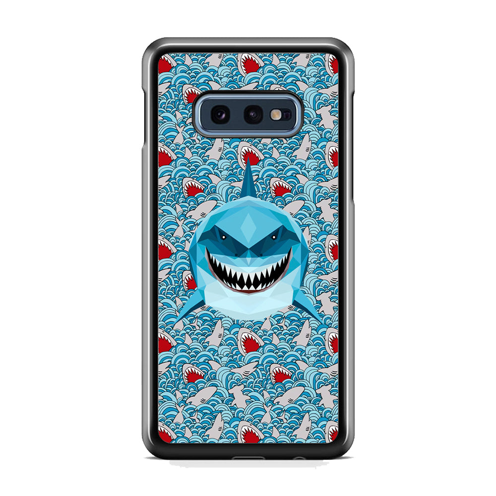 Shark, The Predator's Smile Samsung Galaxy S10E Case