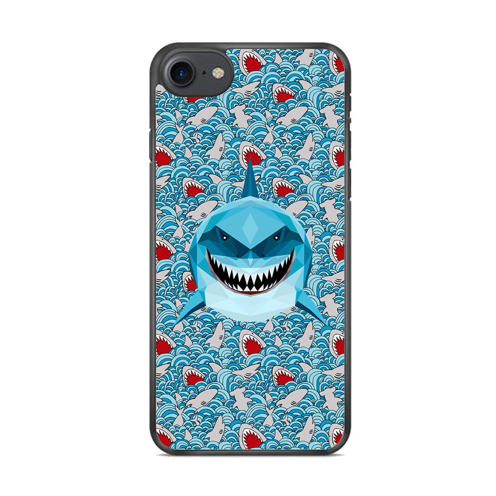Shark, The Predator's Smile iPhone 8 Case