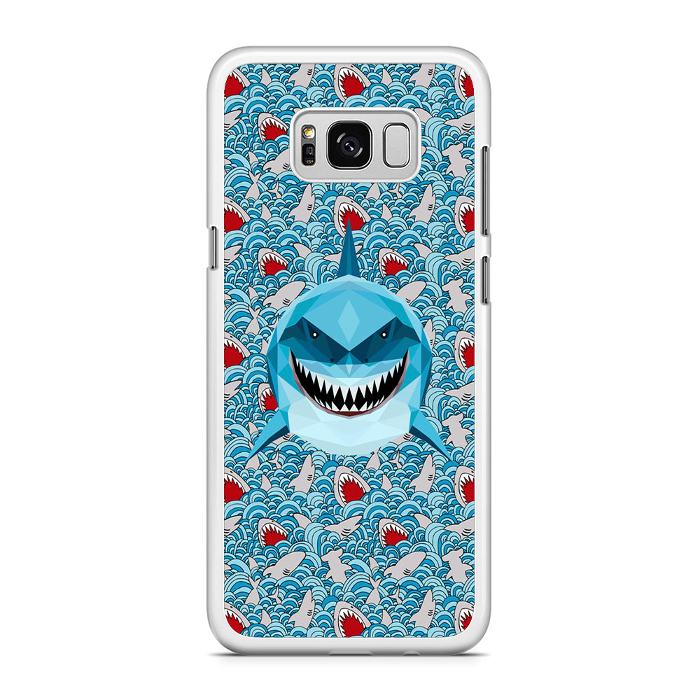 Shark, The Predator's Smile Samsung Galaxy S8 Case