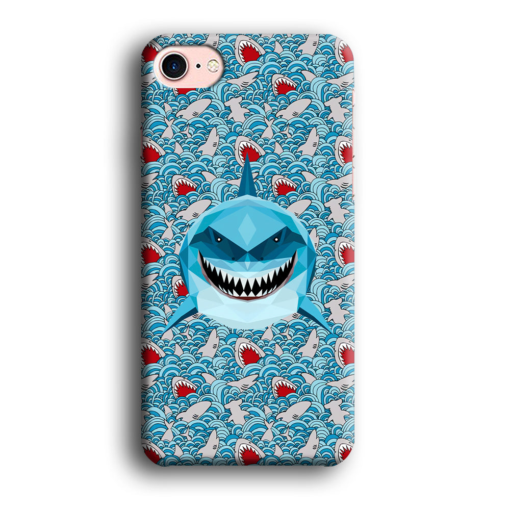 Shark, The Predator's Smile iPhone 8 Case