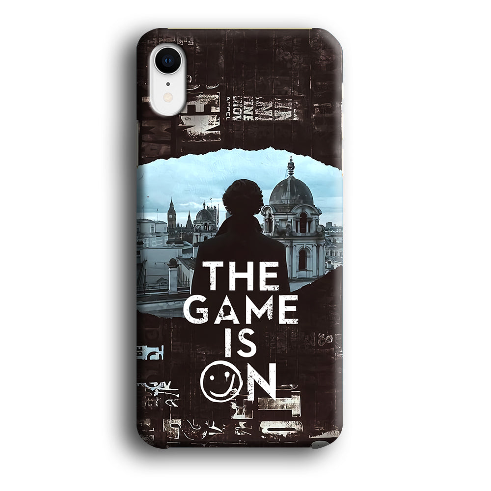 Sherlock Holmes Game is On iPhone XR Case