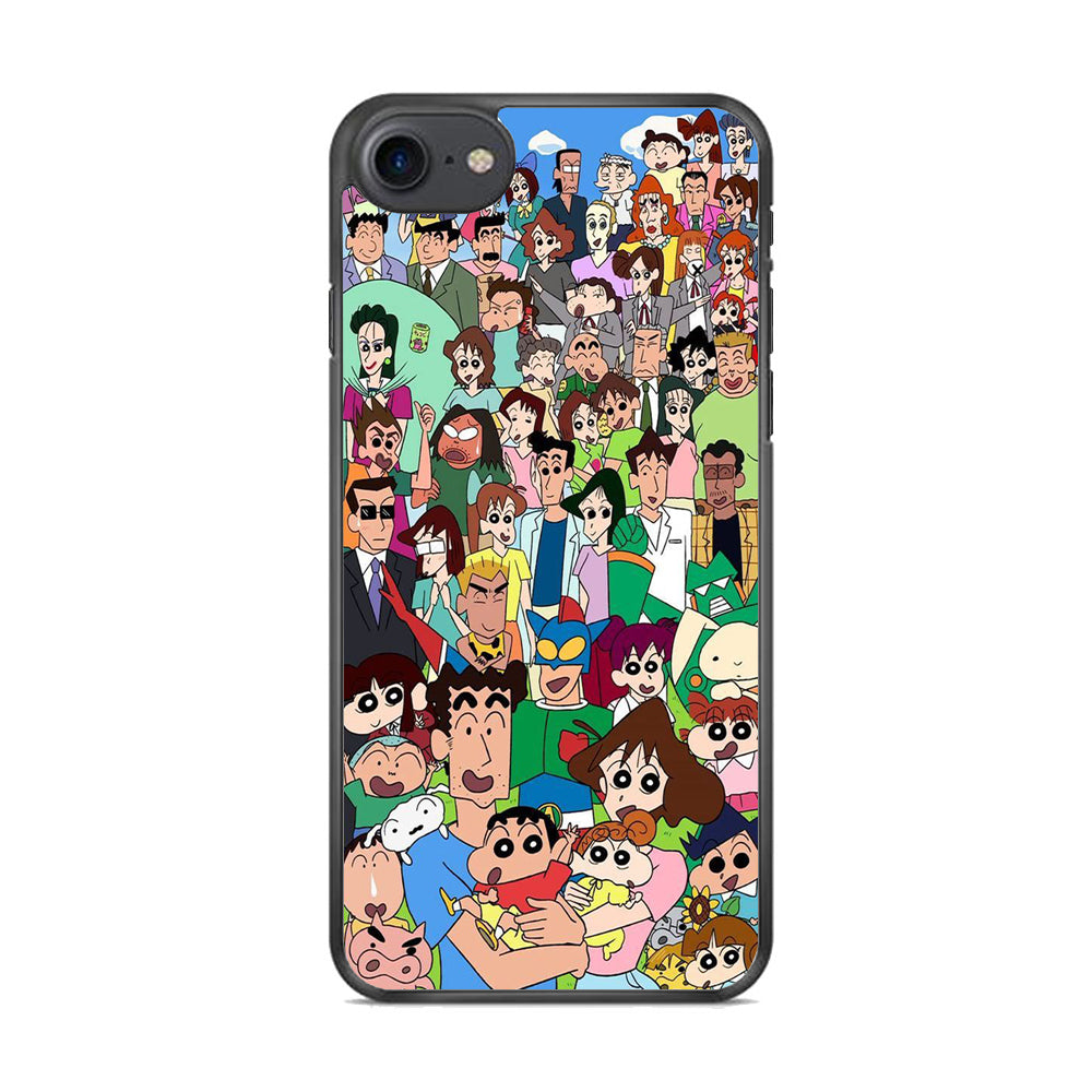 Shinchan All Character iPhone 8 Case