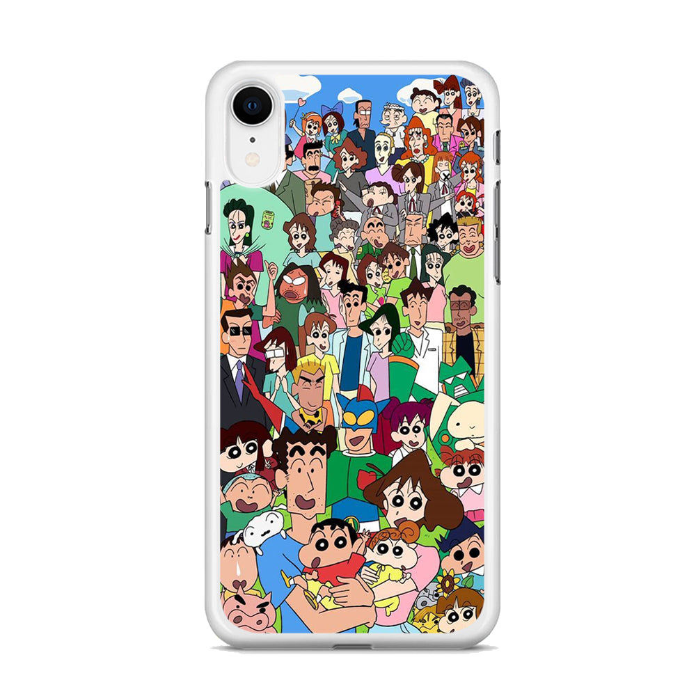 Shinchan All Character iPhone XR Case