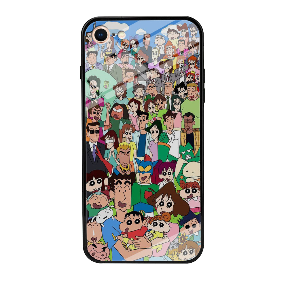 Shinchan All Character iPhone 8 Case