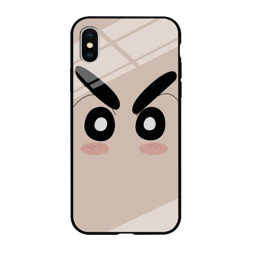 Shinchan Close Up Face iPhone X Case