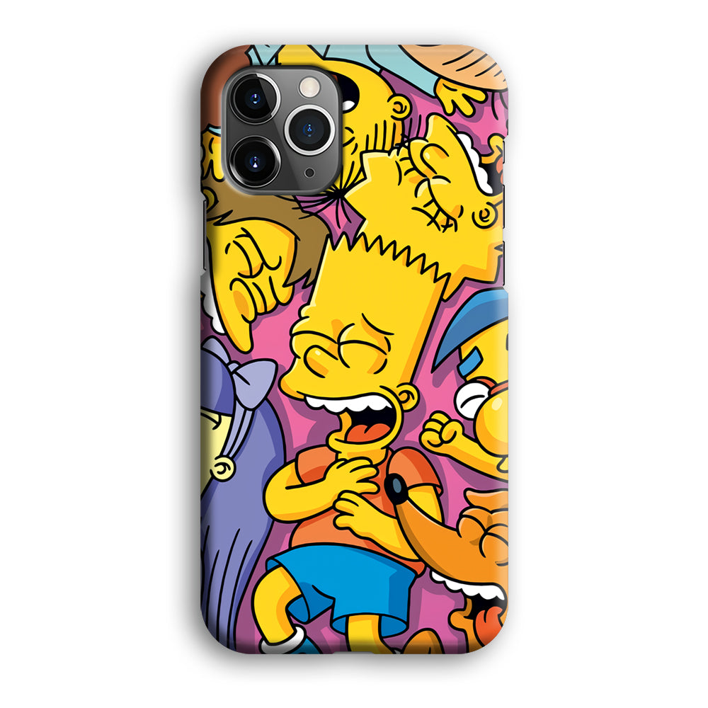 Simpson Bust Up Bart iPhone 12 Pro Case