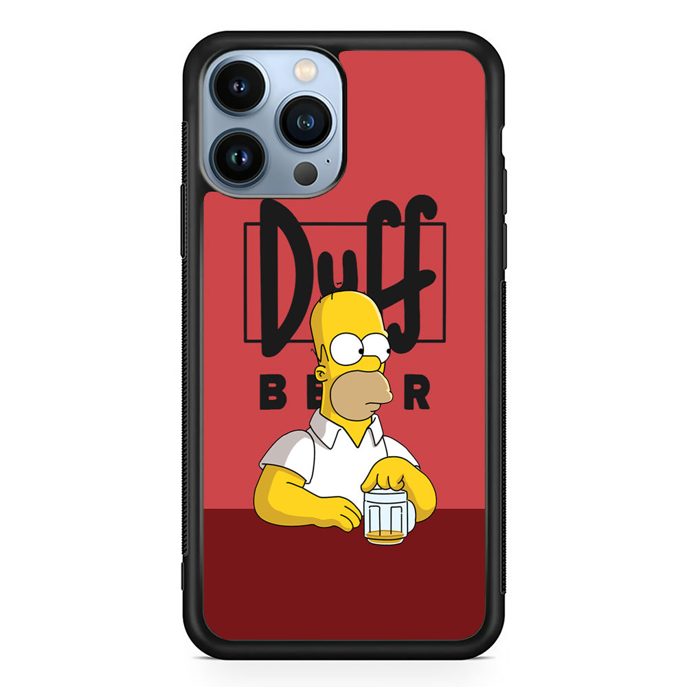 Simpson Duff Beer iPhone 13 Pro Max Case
