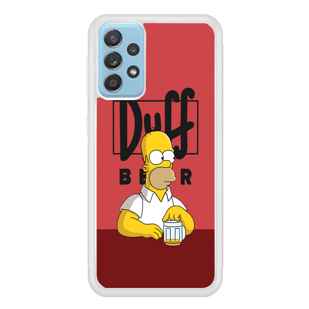 Simpson Duff Beer Samsung Galaxy A52 Case