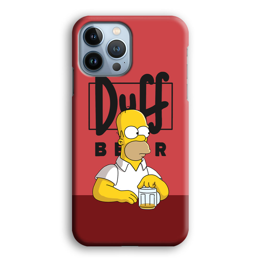 Simpson Duff Beer iPhone 13 Pro Max Case