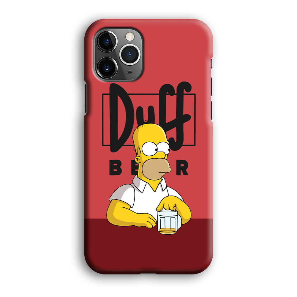 Simpson Duff Beer iPhone 12 Pro Case