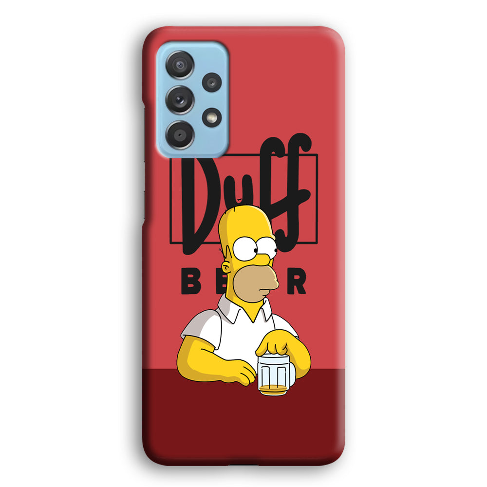 Simpson Duff Beer Samsung Galaxy A52 Case