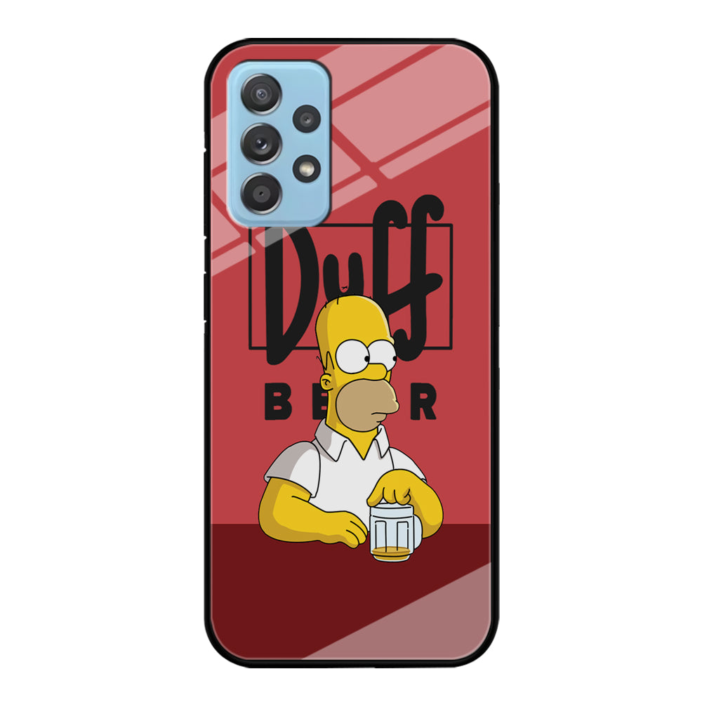 Simpson Duff Beer Samsung Galaxy A52 Case