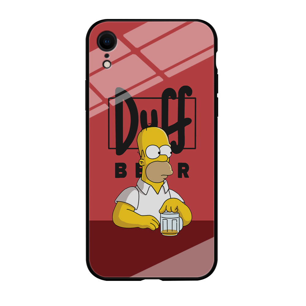 Simpson Duff Beer iPhone XR Case