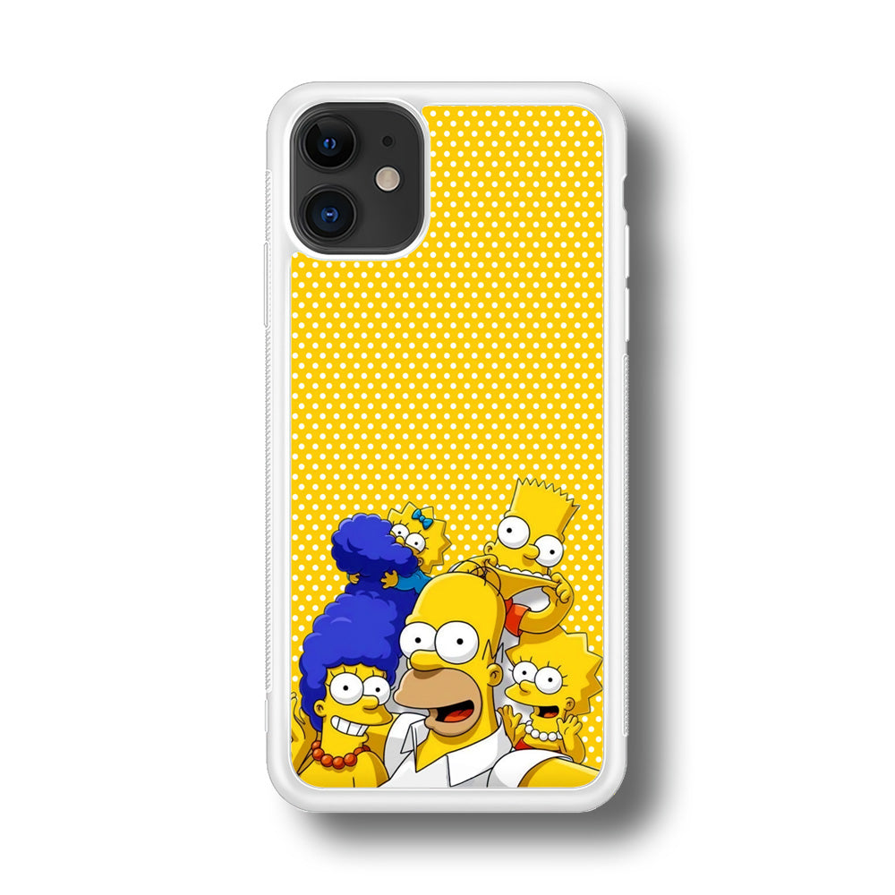 Simpson Happiness Selfie iPhone 11 Case