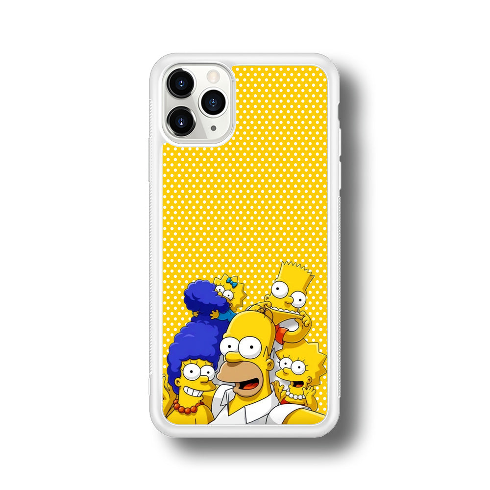 Simpson Happiness Selfie iPhone 11 Pro Max Case