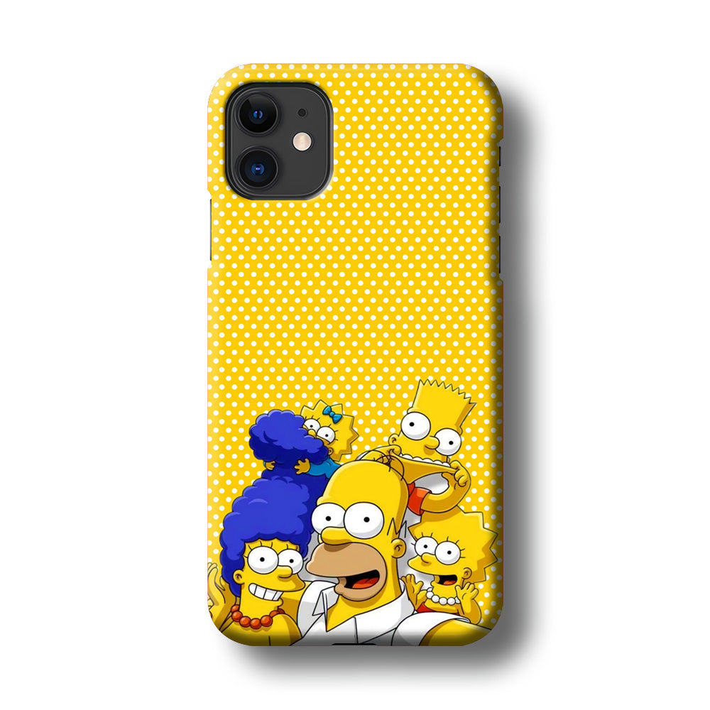 Simpson Happiness Selfie iPhone 11 Case