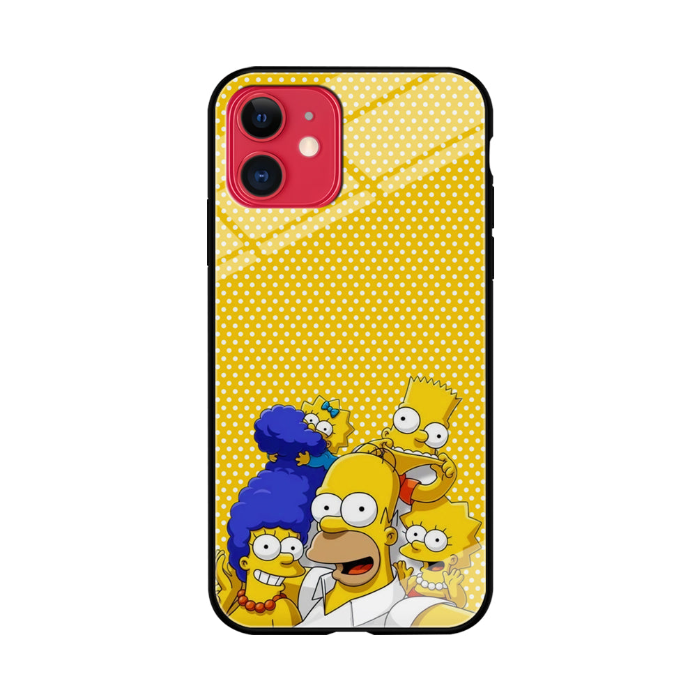 Simpson Happiness Selfie iPhone 11 Case