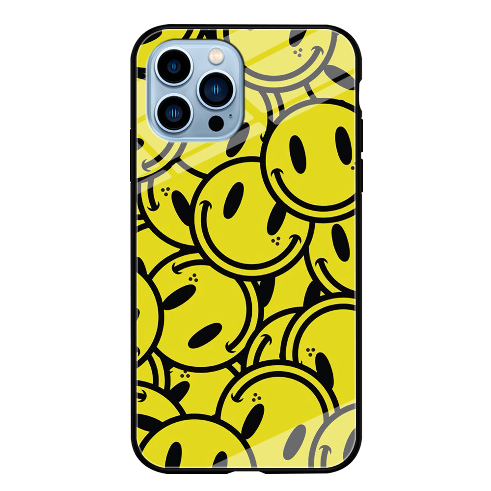 Smile Emoji Yellow iPhone 13 Pro Case