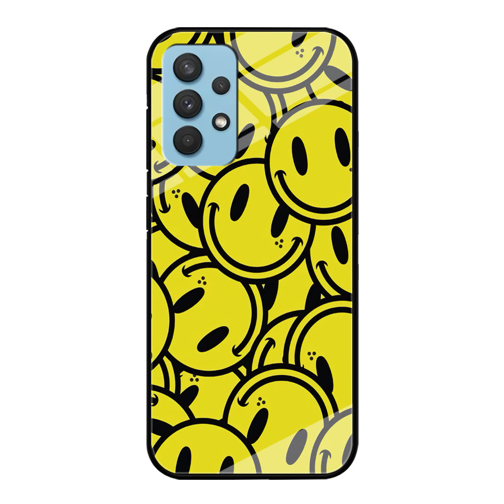 Smile Emoji Yellow Samsung Galaxy A32 Case