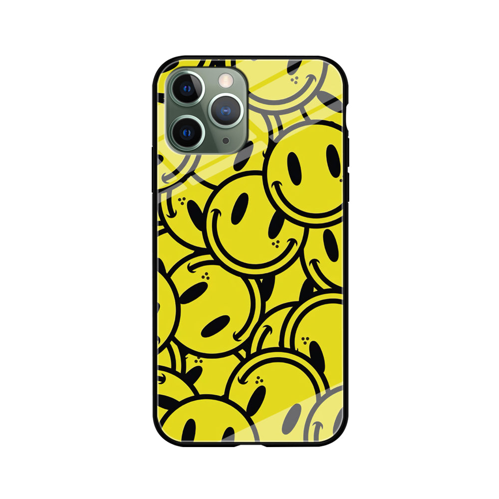 Smile Emoji Yellow iPhone 11 Pro Max Case